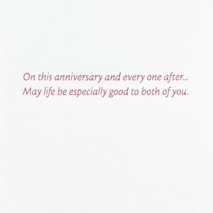 Hallmark Signature Anniversary Card for Couple (Especially Good)