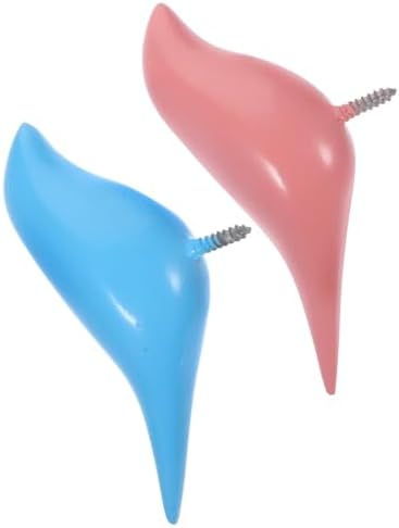 NUOBESTY 2pcs Bird Design Coat Hook Resin Wall Mounted Storage