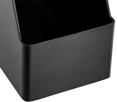 Amazon Basics Plastic Desk Organizer Magazine Rack and File Holder