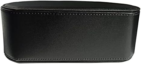 Leather Remote Control Holder with 5 Compartments TV Remote Caddy