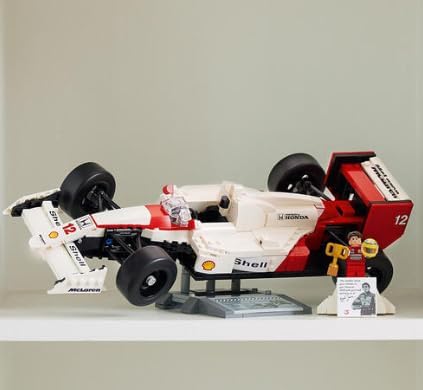 LEGO Icons McLaren MP4/4 & Ayrton Senna Minifigure Model Car Kit