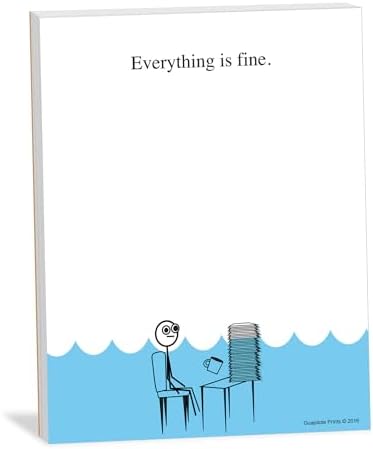 Funny Notepad — Gag Gift for Coworkers, Boss, or Friends — Sarcastic