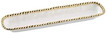 Pampa Bay Porcelain Cracker Cheese and Charcuterie Tray
