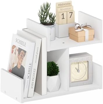 Furinno HERMITE Desk File Folder Organizers, 3-Shelf Desktop Office