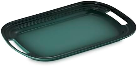 Le Creuset Stoneware Serving Platter, 16.25", Artichaut