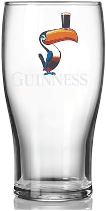 Guinness 20oz Toucan Pint Glass – Twin Pack | Official Merchandise
