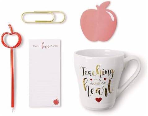 VOTUM Teacher Appreciation Gift for Women or Men - Bundle Includes