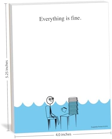Funny Notepad — Gag Gift for Coworkers, Boss, or Friends — Sarcastic