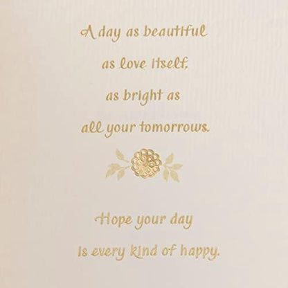 Hallmark Wedding Card (Mr. & Mrs.)
