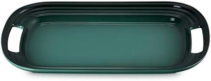 Le Creuset Stoneware Serving Platter, 16.25", Artichaut