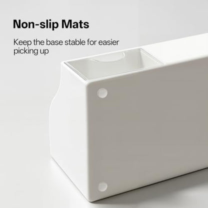 HBlife Acrylic Desk Organizer with Drawer, Pen & Pencil Holder