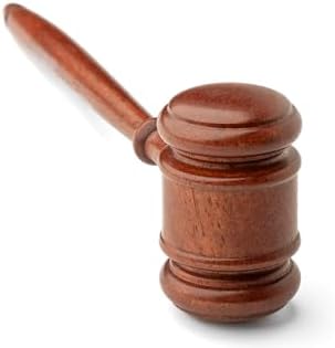 Value Gavel and Gavel Sound Block - Judges Hammer - Legal Gifts