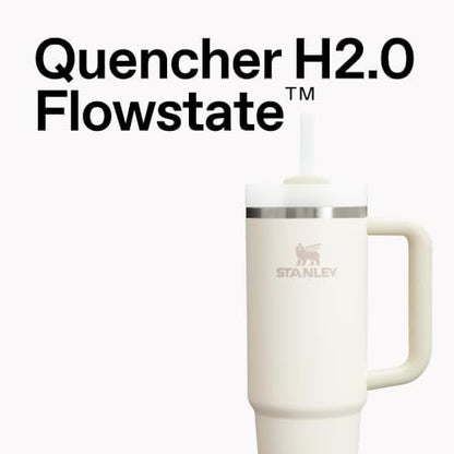 STANLEY Quencher H2.0 Flow State Tumbler, 40 oz, Dark Navy