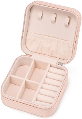 Mini Jewelry Travel Case,Small Jewelry Box,Traveling Jewelry
