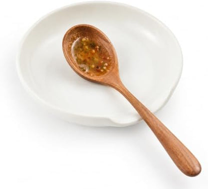 Gomakren Ceramic Spoon Rest for Stove Top Kitchen Counter Neat Decor