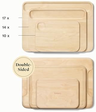 Caraway 17 x 12" Large Wood Cutting Board
