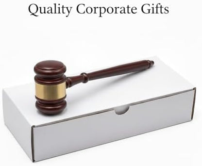 Wooden Gavel with Gift Box