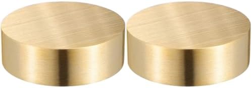 Homoyoyo 2pcs Brass Paperweight for Calligraphy and Writing Supplies