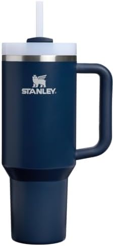 STANLEY Quencher H2.0 Flow State Tumbler, 40 oz, Dark Navy