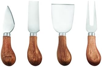 Twine Gourmet Cheese Knives - Stainless Steel Knife Set - Charcuterie