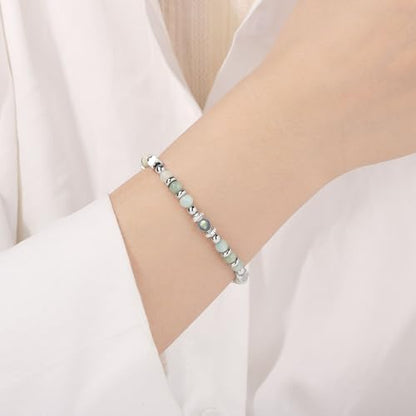 Gifts for Women Moonstone Bracelet, Amazonite Imperial Jasper
