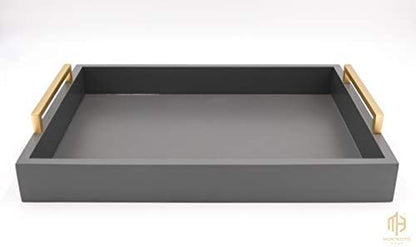 Decorative Coffee Table Tray - Ottoman Tray - Breakfast, Drinks