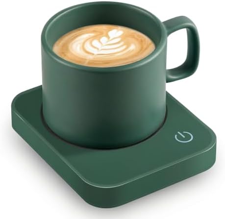 VOBAGA Coffee Mug Warmer for Desk with Auto Shut Off & 3-Temp