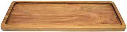 Rectangular Acacia Wood Trays 14 x 5.5 inch Perfect for Charcuterie