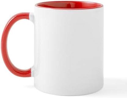 CafePress Christmas Pitbull Pup Mug 11 oz (325 ml) Ceramic Coffee Mug