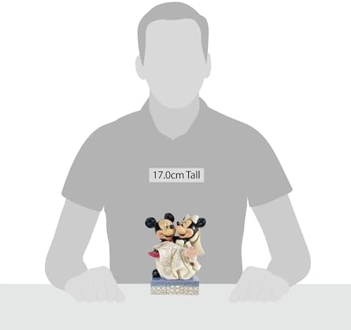 Enesco Disney Traditions by Jim Shore Mickey and Minnie Mouse Bride