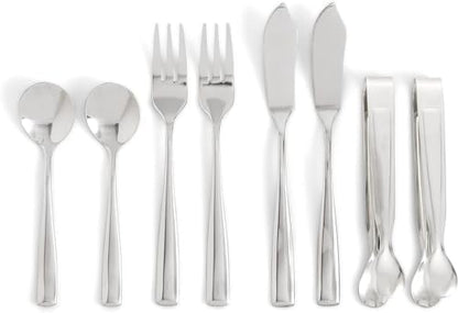 Ironwood Gourmet Stainless Steel Charcuterie Utensil Set of 8