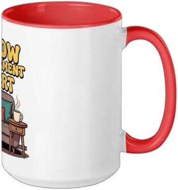 Pillow Arrangement Expert Cozy Home Humor Design Ceramic Mug