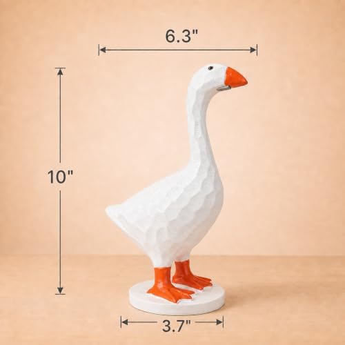 GRAPMKTG 10 Inch Magnetic Desk Goose, Desktop Statue