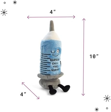 Punchkins Needle Plushie - Nurses Call The Shots Punny Needle Plush