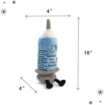 Punchkins Needle Plushie - Nurses Call The Shots Punny Needle Plush