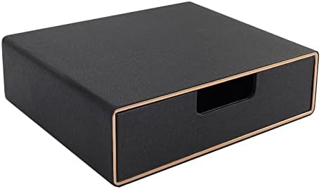 Stackable Organizer Drawer PU Leather Classic Handmade,Organize Home