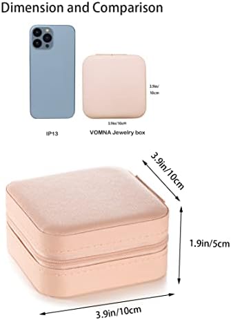 Mini Jewelry Travel Case,Small Jewelry Box,Traveling Jewelry