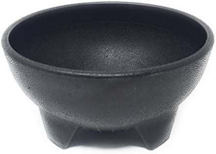 Set of 3 Black Salsa Bowls, Serve Salsa, Guacamole, Dips, and Your