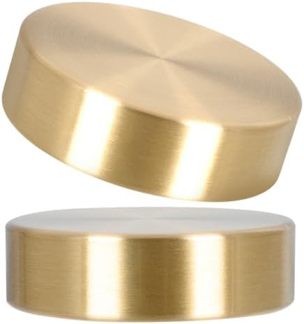 2pcs Solid Brass Paperweight - Vintage Decorative Office Supply for