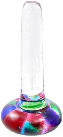 American Made Blown Glass Ring Holder, Confetti Color