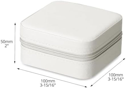 QWORK Travel Jewelry Case - 6 Pack Small Jewelry Travel Organizer Box