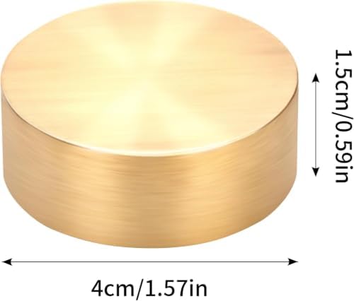 2pcs Copper Plated Heavy Paper Weights, Chinese Calligraphy Heavy