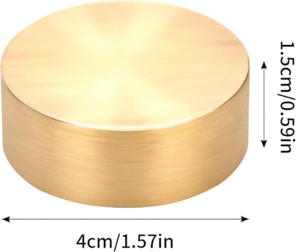 2pcs Copper Plated Heavy Paper Weights, Chinese Calligraphy Heavy