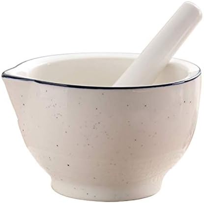 Mortar Pestle Set Pestle and Mortar Set Ceramics Pestle & Mortar Set