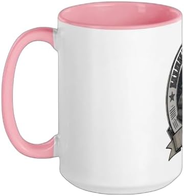 Midnight Blanket Team Cozy Sleep Humor Design Ceramic Mug, Pink/White