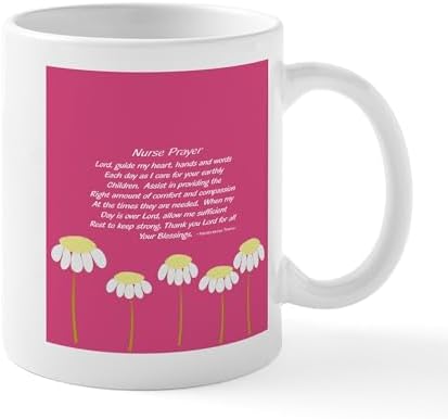 CafePress Nurse Prayer Blanket PILLOW 2 Mugs 11 oz (325 ml) Ceramic