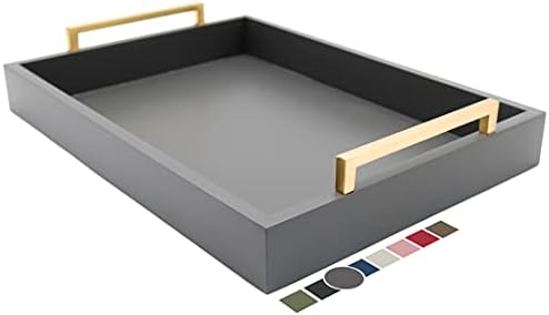 Decorative Coffee Table Tray - Ottoman Tray - Breakfast, Drinks