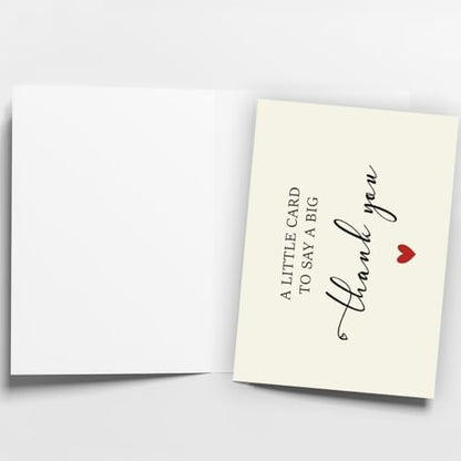 52 Pack 210GSM | Thank You Cards | Thank You Cards & Notes with