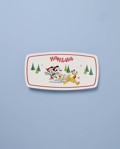 Lenox Disney Holiday Christmas Porcelain Serving Tray