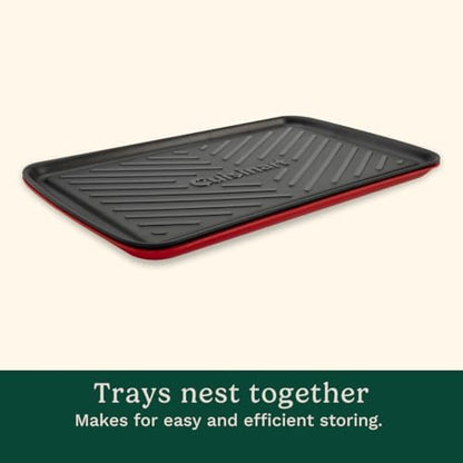 Cuisinart Grilling Prep and Serving Tray, Dishwasher-Safe, 2-Pc